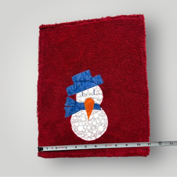 Lot/3 𝑯𝒂𝒏𝒅𝒎𝒂𝒅𝒆 Holiday Hand Towels 🎁 - Picture 13 of 15